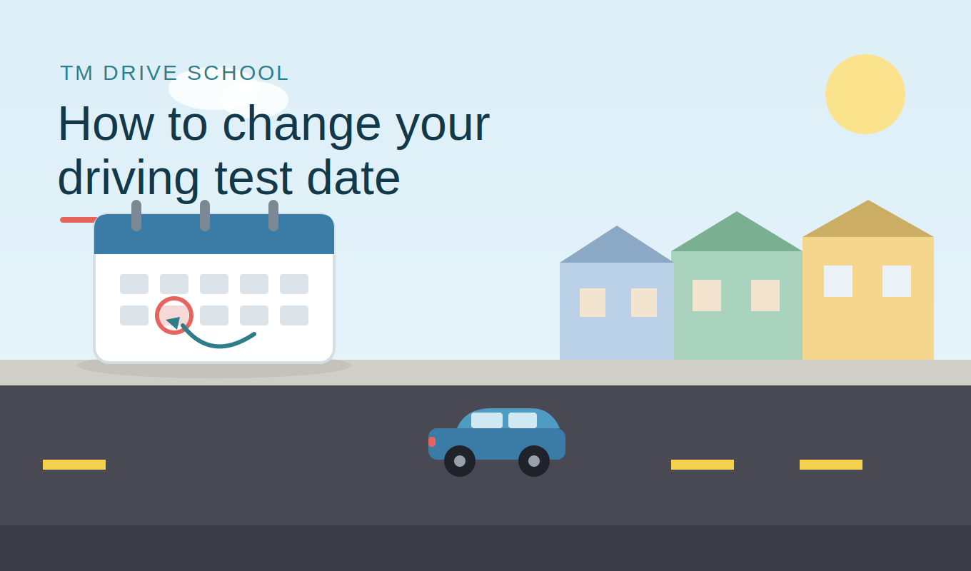 How to Change or Move Your Driving Test Date