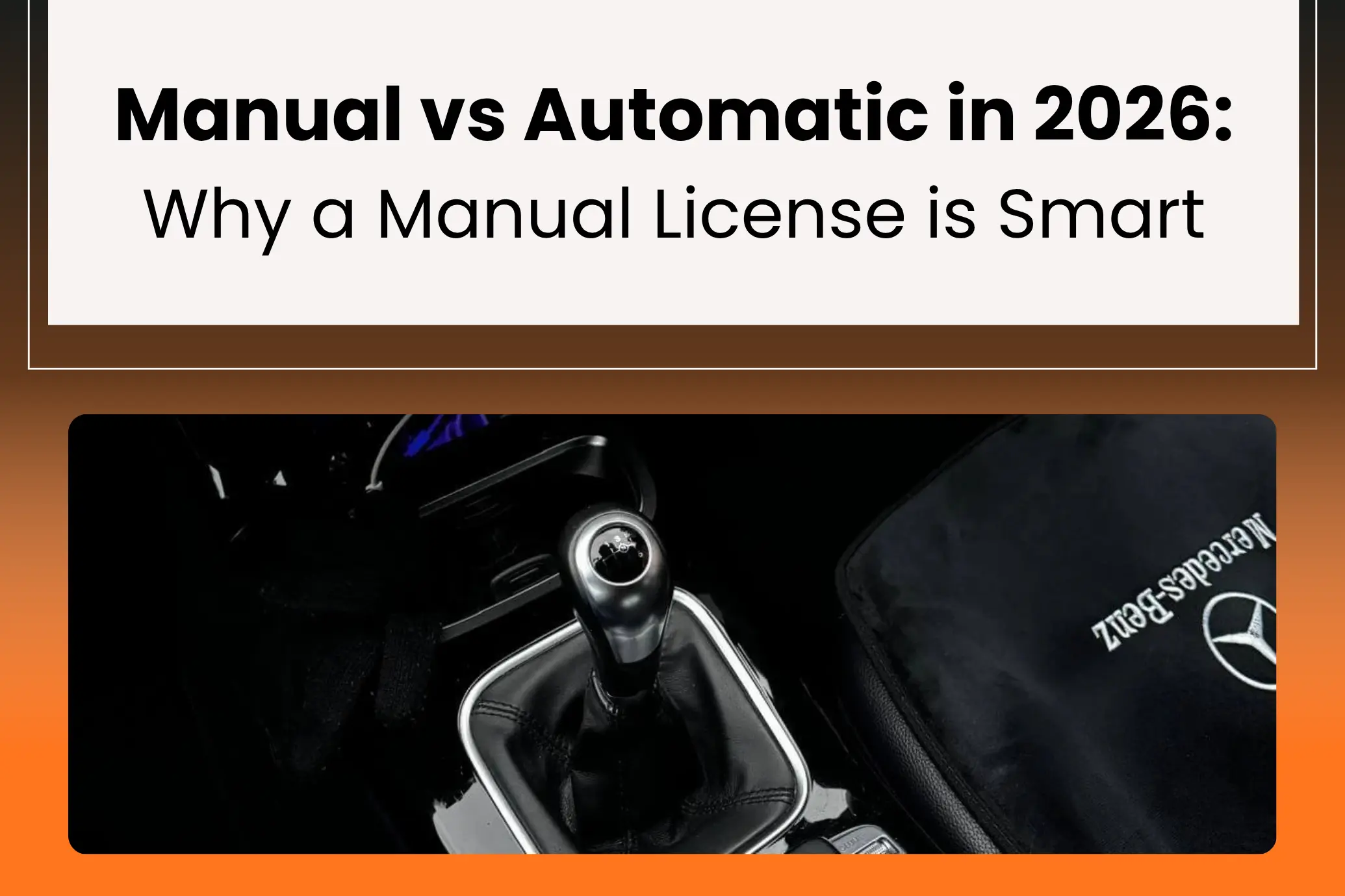 Manual vs Automatic Driving 2026