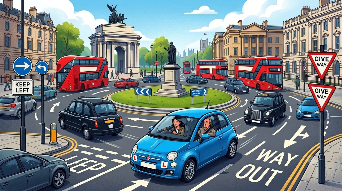 Conquering London Roundabouts: A Guide for Beginners